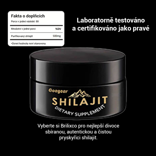 Shilajit Absolutní přírodní obousměrný pro zdraví, sílu a krásu 🍵